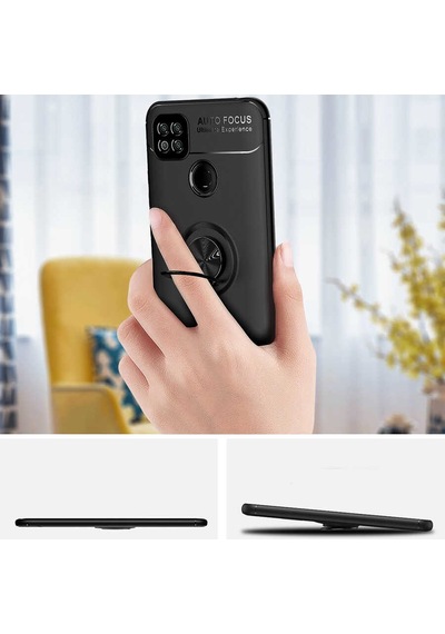 Xiaomi Redmi 9c Kılıf Zore Ravel Silikon Kapak Mavi