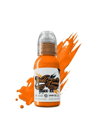 Acropolis Orange - World Famous Ink Dövme Boyası - 1/2oz/15ml