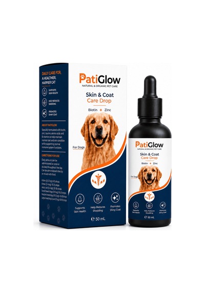 Patiglow Köpek Tüy Ve Cilt Bakım Damlası 50 Ml