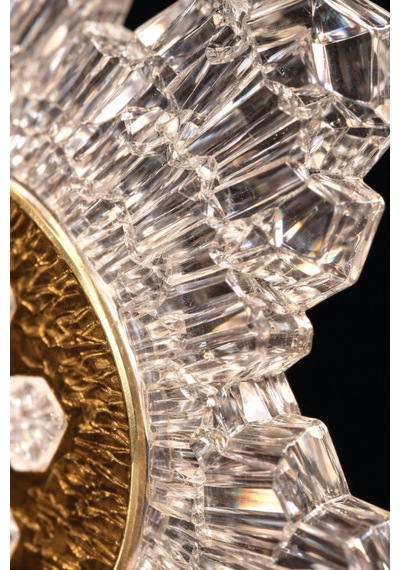 Kar Tanesi Model 4 Lü Gold Kaplama 3 Renk Kumandalı Salon Mutfak Oturma Yatak Odası Modern Led Avize Sarı