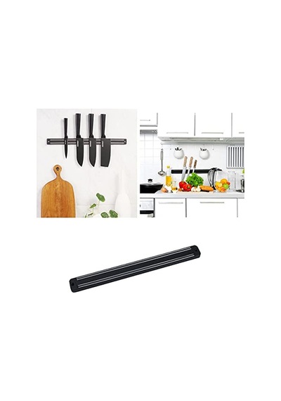 Mıknatıslı Paslanmaz Duvar Bıçak Askısı Standı 33 Cm Aparat Genel