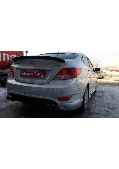 Accent Blue Spoiler ----Fibersan Tuning N11.2425