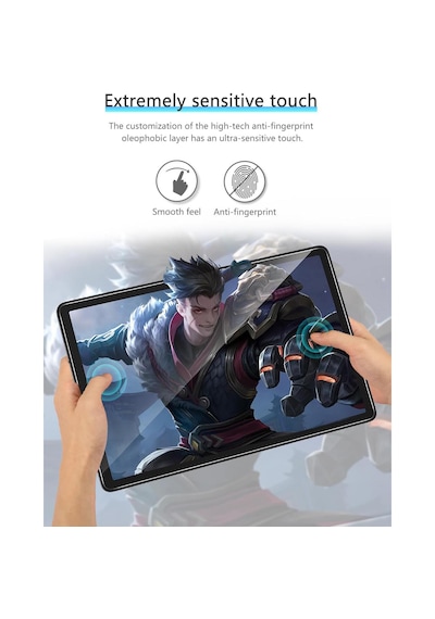 Samsung Galaxy Tab S10 Fe Plus, 13.1 Inch/2025 Uyumlu Şeffaf Kılıf Ve Ekran Koruyucu Set Arka Kapak