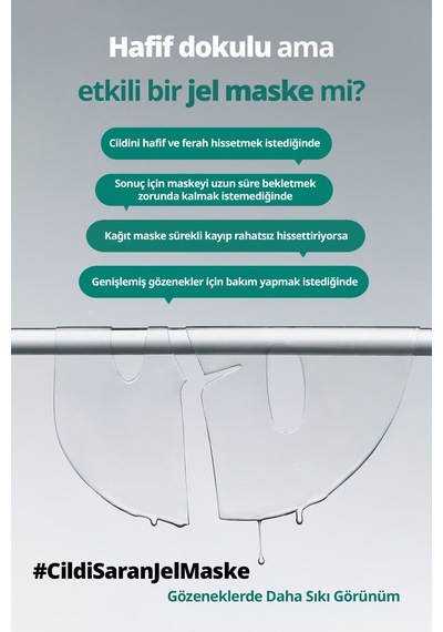 Serinlikle Rahatlatan Gözenek Karşıt Jel Maske Dermatory Salicinic Pore Tightening Wrapping Gel Mask