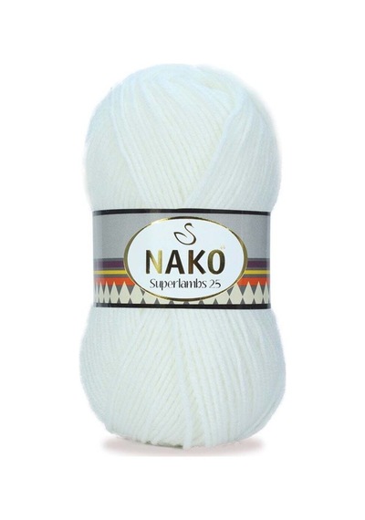 Süperlambs25 - 5'li Paket - 100gr/200m - El Örgü İpi - Atkı Yelek Kazak İpi