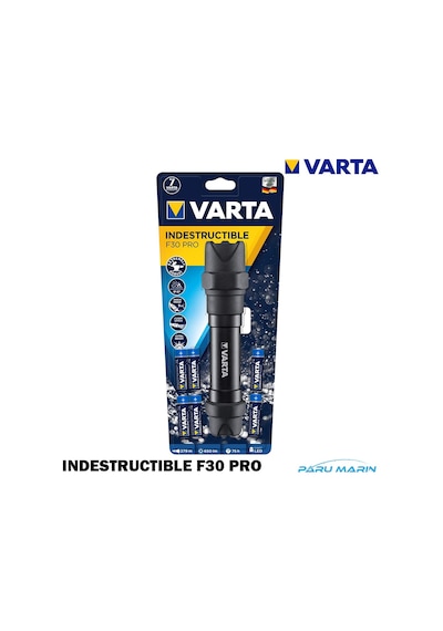 Varta indestructible F30 Pro Led El Feneri Siyah