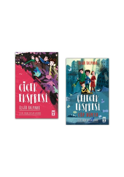 Çiçek Ekspresi - Gelecek Ekspresi Set 2 Kitap Özgür Balpınar - Timaş