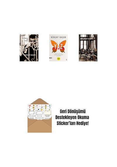 Konuştuğumuz Gibi Uzaklara + Yaz + Çok Güldük, Ağlamayalım + Okuma Sticker'ları