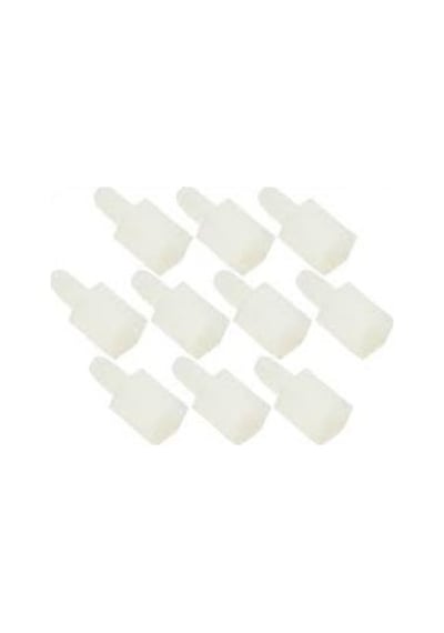 M3X8Mm Plastik Distans-Spacer Erkek- Dişi 1 Adet