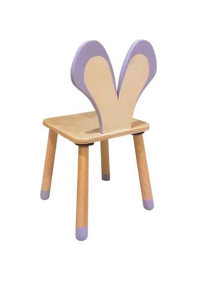 Wood&Joy Renkli Fare Sandalye Gri