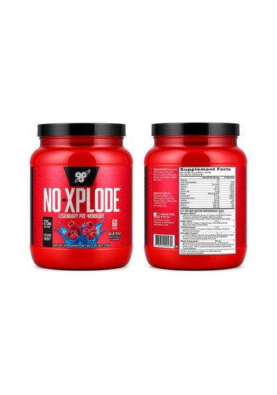 Bsn No-xplode Legendary Preworkout Blue Raz 1,11 Kg Aromalı