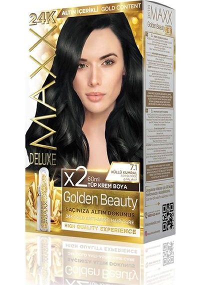Maxx DeluxeSet Boya Golden Altın İçerikli7.1 Küllü Kumral