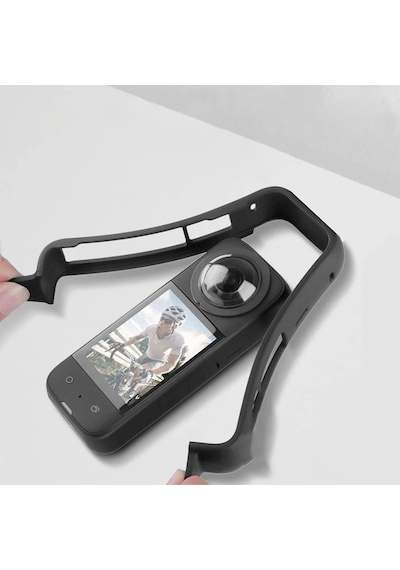 Knmaster – Insta360 X2 Kamera için Plastik Koruyucu Çerçeve