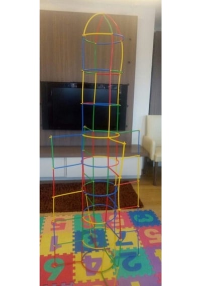 Süper Bambu Çubuklar Sihirbaz Çubuklar Oyuncak Beyin Geliştirici Eğitici 4d Xl 300 Parça