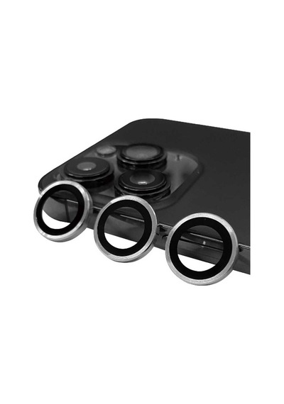 İphone 14 Pro Uyumlu Rhn Rhn Cl-07 Kamera Rhn Koruyucu-gümüş Gümüş