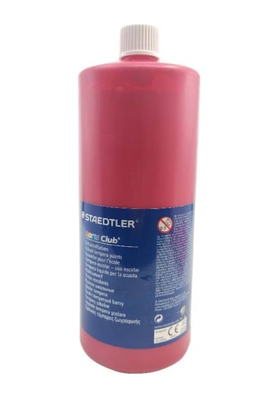 Staedtler Noris School Tempera Paints 1000 Ml Karmin Kırmızı