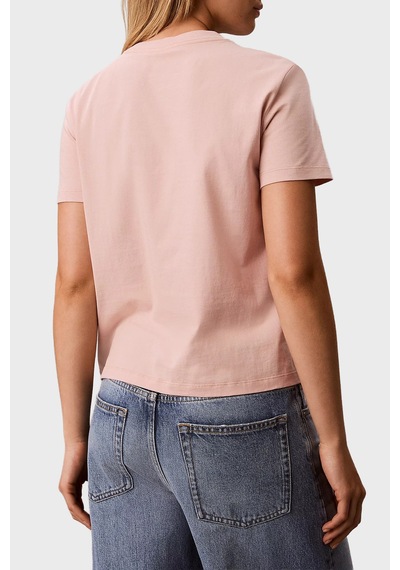 Calvin Klein Bayan T Shirt Lv047d873g 3t3 Pudra