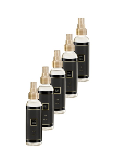Avon Little Black Dress Kadın Vücut Spreyi 5 x 100 ML