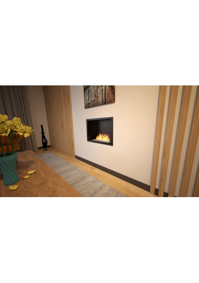 BLUEFLAME FLUSH 60 ANKASTRE BACASIZ ŞÖMİNE