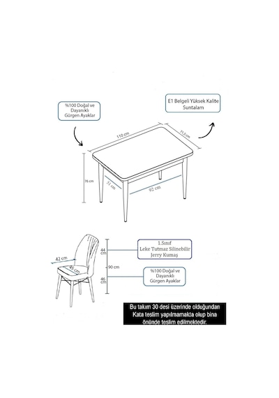 Canisa Arp Serisi, Siyah Mermer Desen Masa 71x110 Sabit Mutfak Masa Takımı, 4 Krem Sandalye Beyaz Canisa Arp Serisi, Siyah Mermer Desen Masa 71x110 Sabit Mutfak Masa Takımı, 4 Krem Sandalye Beyaz