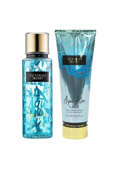 Victoria's Secret Aqua Kiss Lace Vücut Losyonu 236 ML + Aqua Kiss Vücut Spreyi 250 ML