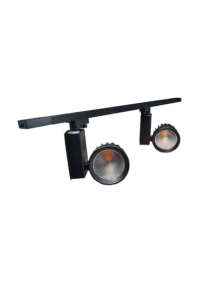Philips Led 40W Monofaze 2 Siyah Ray Spot 12cm+1M Ray Günışığı