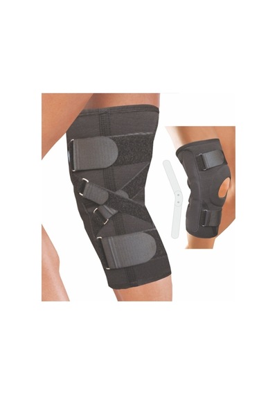Orthocare 6760 Çelik Menteşeli Hipereks Dokuma Çelik Dizlik
