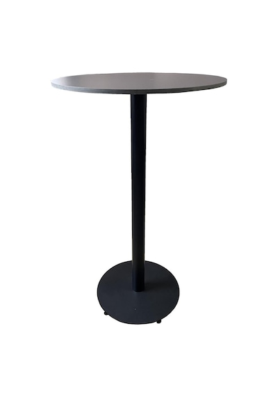Matte Prime Füme Yuvarlak Kompakt Laminant 102cm Bistro Metal Masa - Cafe, Otel, Restoran Masası Matte Prime Füme Yuvarlak Kompakt Laminant 102cm Bistro Metal Masa - Cafe, Otel, Restoran Masası