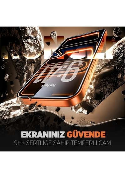 Apple iPhone Uyumlu 17 Pro Max İçin Ekran Koruyucu 9h Sertlik Anti-static Temperli Cam Netlik Ve Dokunmatiği Etkilemeyen Çizik Ve Darbelere Karşı iPhone Uyumlu 17 Pro Max Koruma 2&apos Li Paket