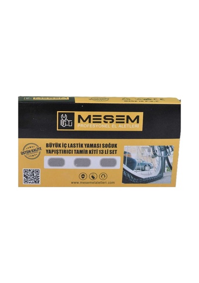 5dm-13lü Bisiklet Motorsiklet İç Lastik Yaması Soğuk Yapıştırıcılı Çok Renkli