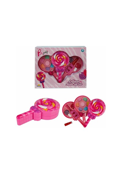Pretty Pinky Lolipop Şekilli Oyuncak Güzellik ve Makyaj Seti