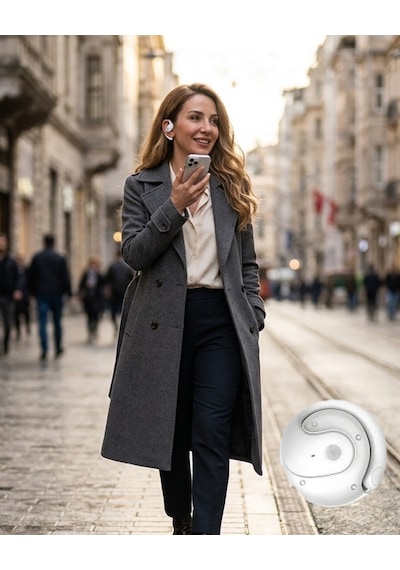 5 4 Uzun Pil Ömrü Özellikli Bluetooth Kulaklık