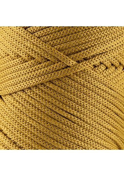 3 Mm - 250 Gr Polyester Makrome Ipi 120 M Polyester Makrome Ip Supla Ip Ve Çanta Ipliği Hardal Diğer
