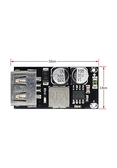 Qc2 Qc3 Hızlı Şarj Modülü Usb Soket Çıkışı 5v 3a