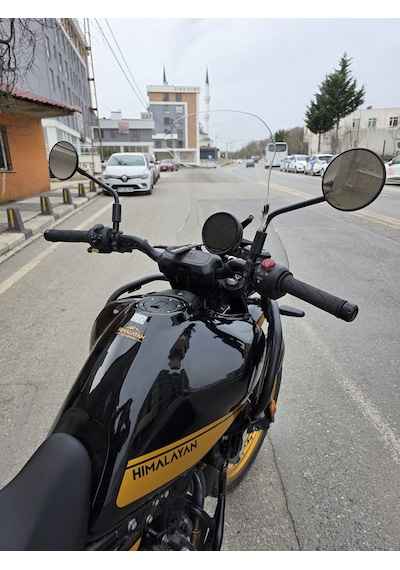 Motocam Royal Enfield Himalayan 450 Ön Cam 2023-2026 Model 49cm Şeffaf Renkli 4mm