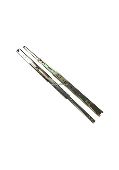 Serio 30 Mm Genişlik 50 Cm Teleskopik Bilyalı Çift Açılım Çekmece Rayı