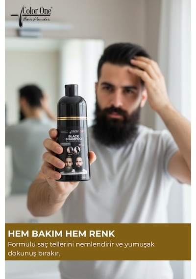 Siyah Black Saç Şampuanı 300 Ml & Ton Etkisi Tüm Saç Tipleri