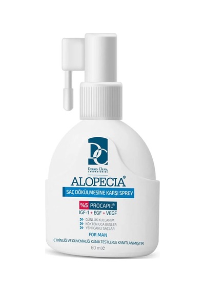 Dermo Clean Alopecia Procapil Saç Dökülmesine Karşı Sprey 60 Ml - Erkek