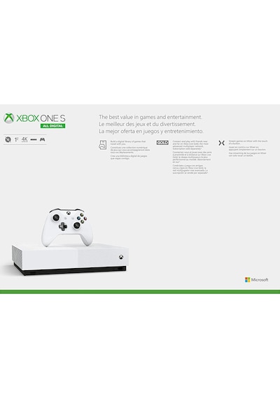 Xbox One S 1 Tb All Digital Edition Cdsiz Versiyon Teşhir