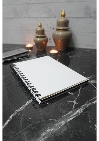 Istanbul Konsept Tasarım Ahşap Kapaklı Defter - Ajanda - Notebook Defter Düz Ahşap Rengi Banu
