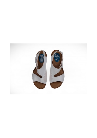 Roy Jones Roy&jones Kadın Anotomık/kemik Destekli Sandalet K500-101 Beyaz
