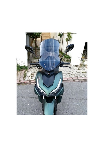 Motocam Küba Arome 125 Ön Cam 2023-2026 Model 54cm Füme Renkli
