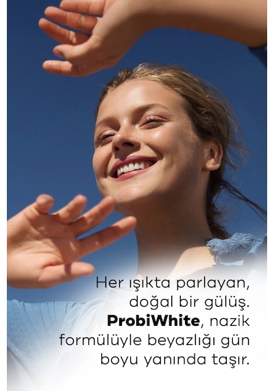 Probiwhite Beyazlatıcı Diş Macunu-pap Teknolojili,mikro Hidroksiapatit+enzim ,vegan Beyazlatma
