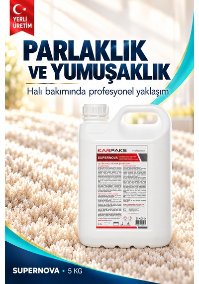 Supernova Halı Yıkama Şampuanı 5 Kg Tekli