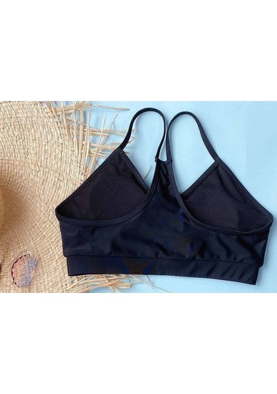 Angelsin Önden Büzgülü Bikini Üstü 001