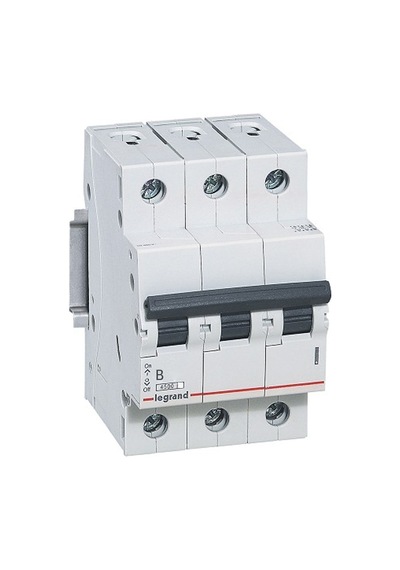 Legrand Trifaze 3X63A B Tipi Otomatik Sigorta 4.5Ka 403223