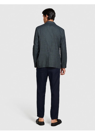 Sisley Keten Karışımlı İki Düğmeli Biye Cep Detaylı Ceket Erkek Siyah Mix Ceket - 324p234xsw01v Sisley Keten Karışımlı İki Düğmeli Biye Cep Detaylı Ceket Erkek Siyah Mix Ceket - 324p234xsw01v