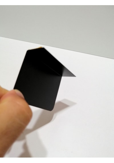 10 Adet Karatahta Siyah Ürün Etiket 5x7 Cm Yapışkanlı Raf Etiketi