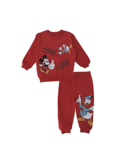 Bebelop Erkek Bebek Mickey Mouse Disyney Baskılı 2'li Alt Üst Takım 001 Bebelop Erkek Bebek Mickey Mouse Disyney Baskılı 2'li Alt Üst Takım 001