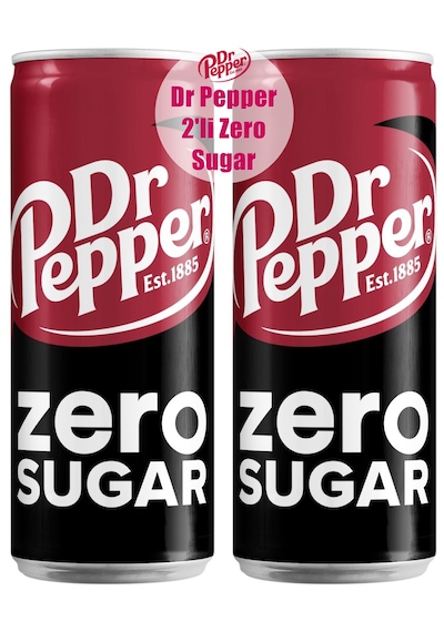 Dr. Pepper Zero Sugar 2 x 330 ML